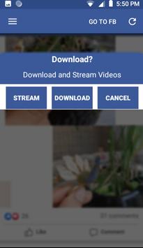 Video Downloader for Facebook screenshot 1