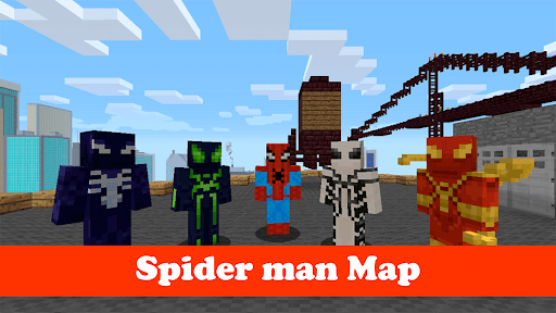 Spiderman Minecraft Games Mod screenshot 3