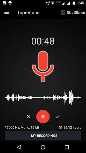 Smart Recorder , Voice Recorder - TapeVoice screenshot 2