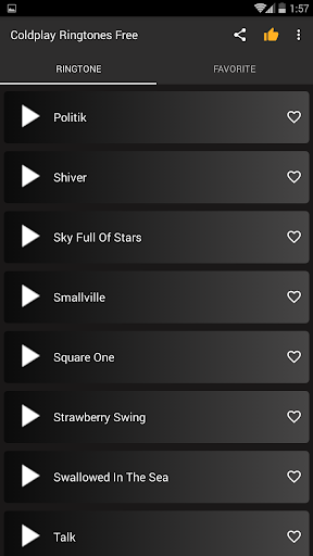 Coldplay ringtones free screenshot 5