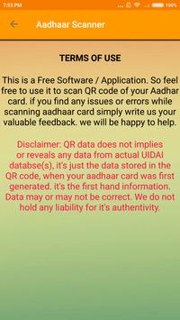 Adhaar Card Scanner screenshot 5