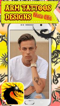 Arm Tattoos Designs Photo Edit screenshot 3