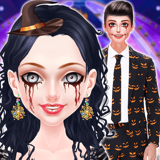 Halloween Makeup Salon Games For Girls icon