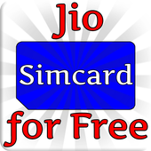 FREE 4G jio sim card icon