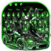 Water Splash Car Keyboard