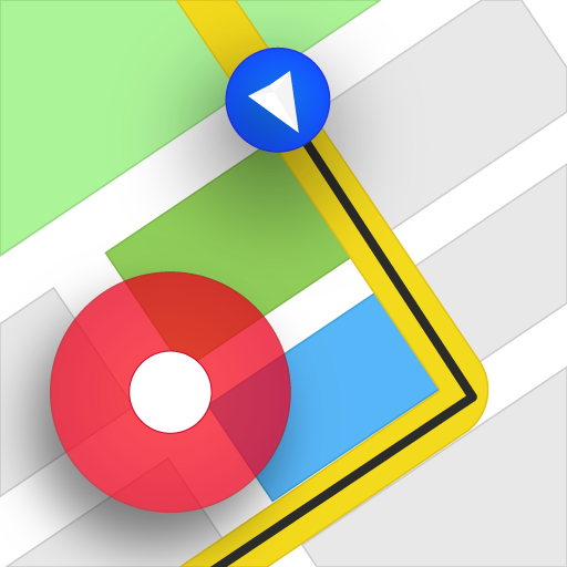 GPS Route Planner - Live Traffic &amp; Speedometer icon