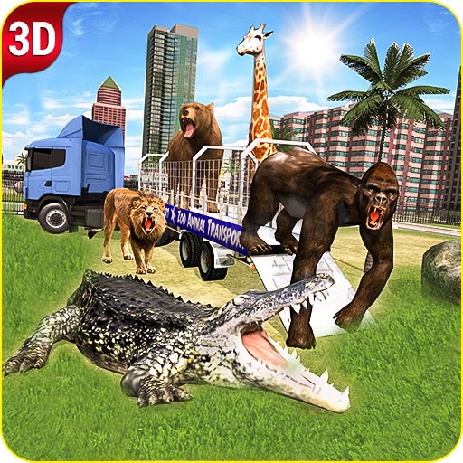 Zoo Animal Safari Transport Driving Simulator 3D icon