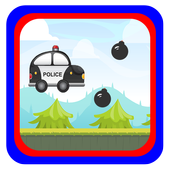 Police Car Flight icon