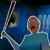 White Elsa Granny : Scary Horror MOD icon