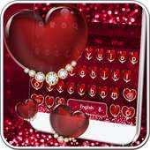 Red Wine Jewelry Keyboard on 9Apps