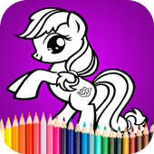 Coloring My Little pony icon