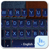 Classic Blue Jeans Keyboard icon