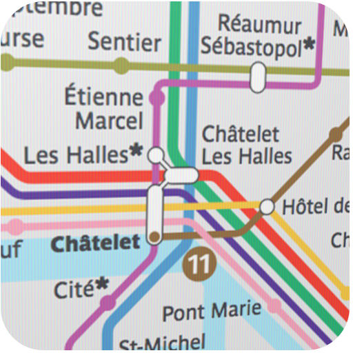 Metro Paris hors ligne icon