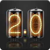 Neutron-2: Nixie tube clock icon