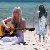 Ghost in Photo Prank