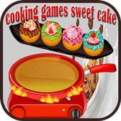 sweet cake cooking games icon