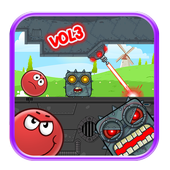 Red Hero 4 - Bounce Ball Vol3 icon
