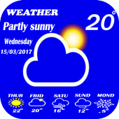 free Weather Forecast live 24/24 icon