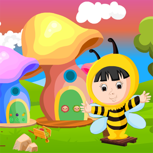 Cute Bee Girl Rescue Kavi Game-378 icon