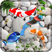 Fish Live 3D Wallpaper 2018 : Dynamic Aquarium Koi icon