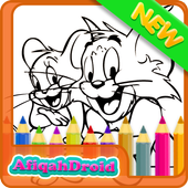 Coloring Tom And Mouse icon