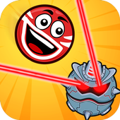 Red Bounce Ball 4: Love Ball 4 Volume 5 icon