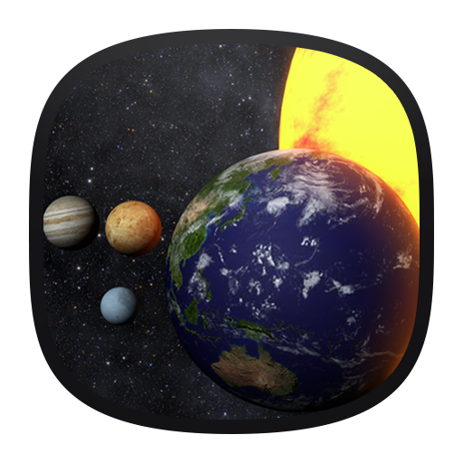 Solar System 3D Free Live Wallpaper icon