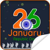 Republic Day Stickers For Whatsapp (26-January) on 9Apps
