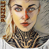 Puzzle sexy tatoo girls icon