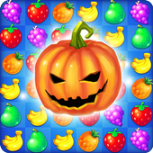 Juice Fruit : Halloween party icon