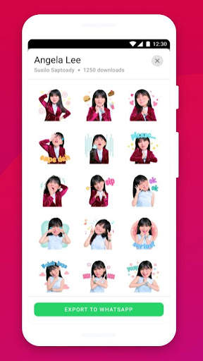 Vidio Stickers for WhatsApp screenshot 3