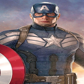 Captain America wallapaper icon