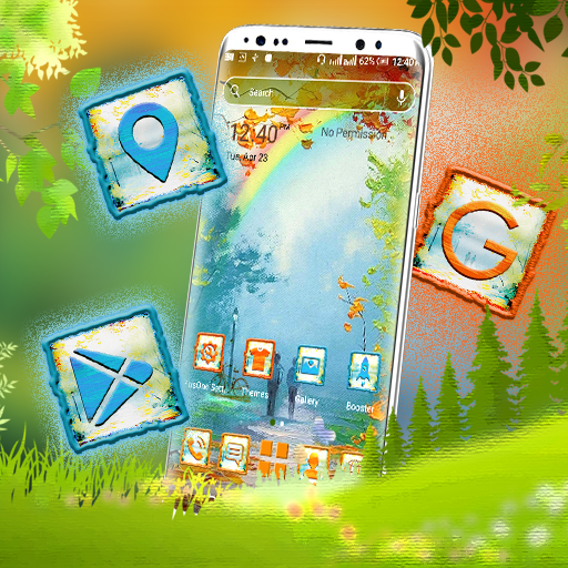 Nature Painting Launcher Theme icon