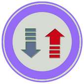 medidor de velocidad de datos de Internet