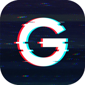 3D Glitch Photo Effects - Camera VHS Camcorder icon