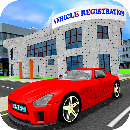 Car Registration, Verification &amp; Driving Simulator icon