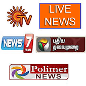 Tamil TV HD Live News Channels icon