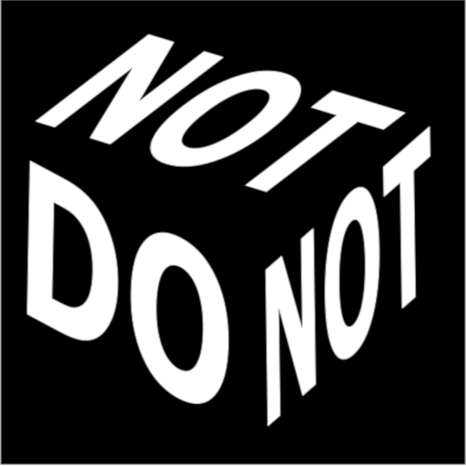Not Do Not: Think the Other Way icon