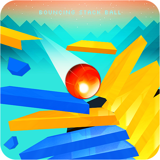 Bouncing Stack Ball أيقونة