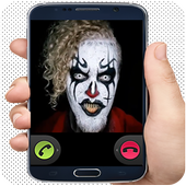 Funny Clown calling-Horror Fake Call icon