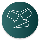 talk pseudo - anonymous chat icon