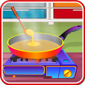 cooking games butter milk cakes icon