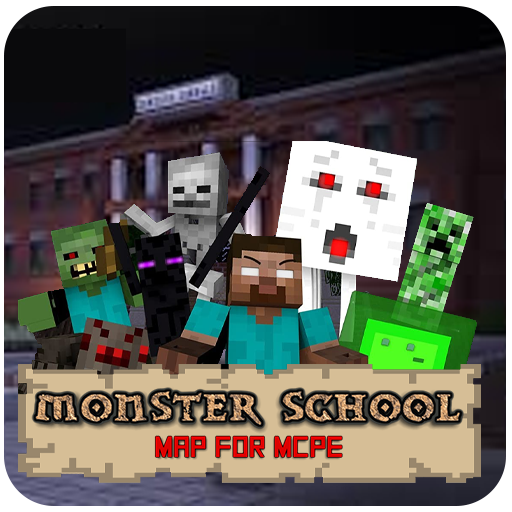New Monster School Map for Minecraft icon