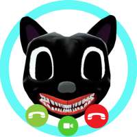 Video Call Horror Cartoon Cat Live