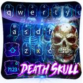 Colorful Skull Keyboard Them