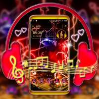 Neon DJ Launcher Theme on 9Apps