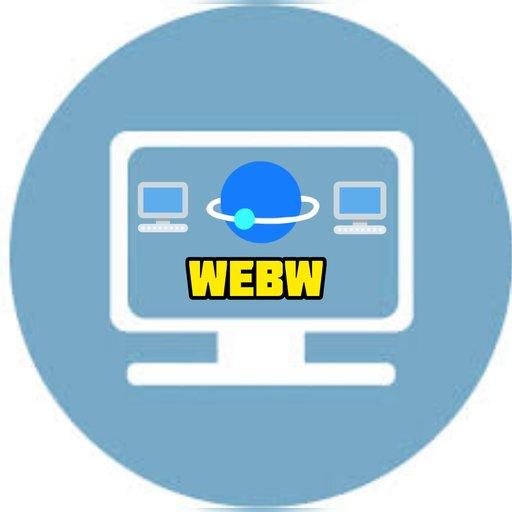 ikon WEBW Browser متصفح الويب خفيف وسريع