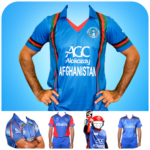 Afghan Cricket Jersey - Photo Editor For World Cup icon