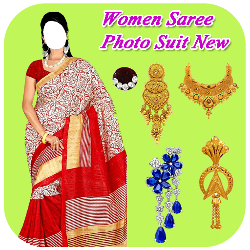 Women Saree Photo Suit New icon