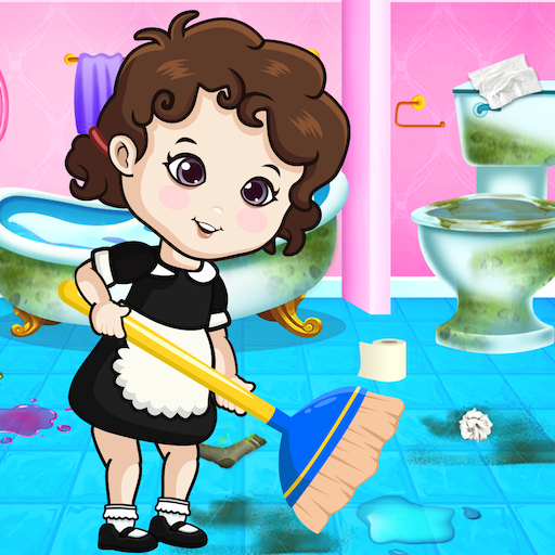 Baby Elis Home Cleaning Games icon